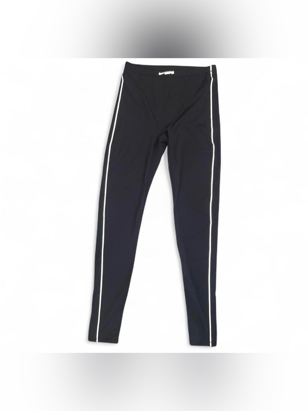 Skims Nike leggings weightless layers lead reflective sides front logo M New